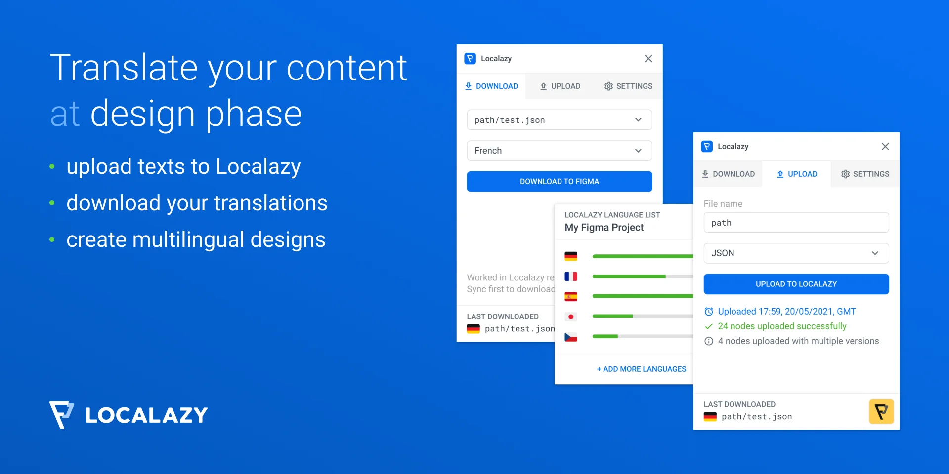 Localazy Figma plugin