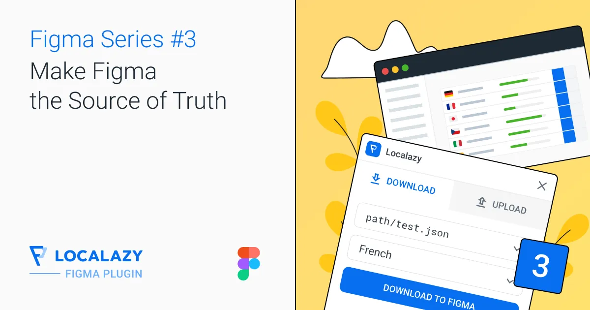 Illustration of Figma in Localization: Figma as a Source of Truth