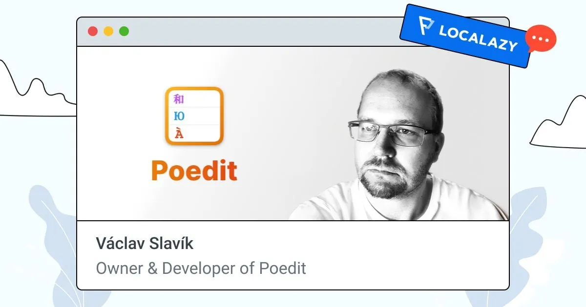 Illustration of Localazy ft. Poedit: the power couple for seamless localization