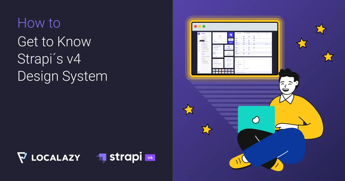 Illustration of Getting to know Strapi's v4 design system