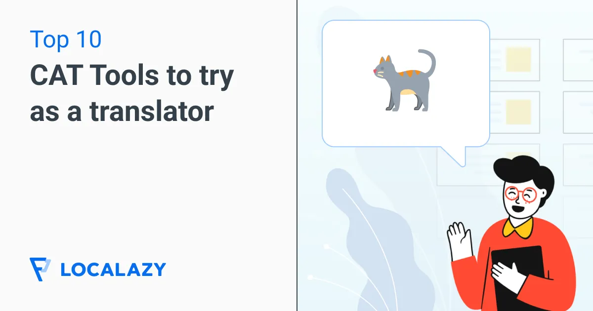 Illustration of Top 10 CAT Tools to try in 2025 as a translator