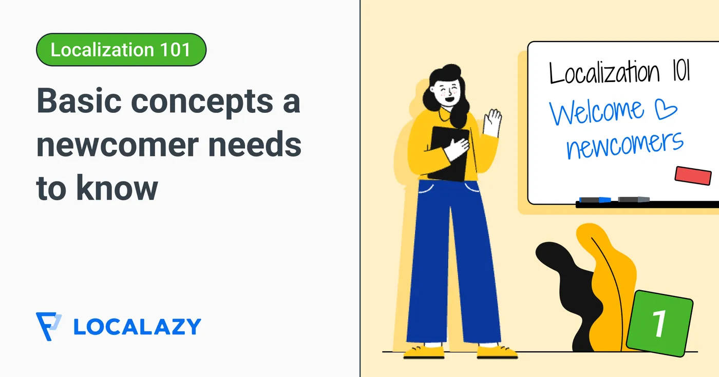 Illustration of Localization 101 | Basic concepts for newcomers