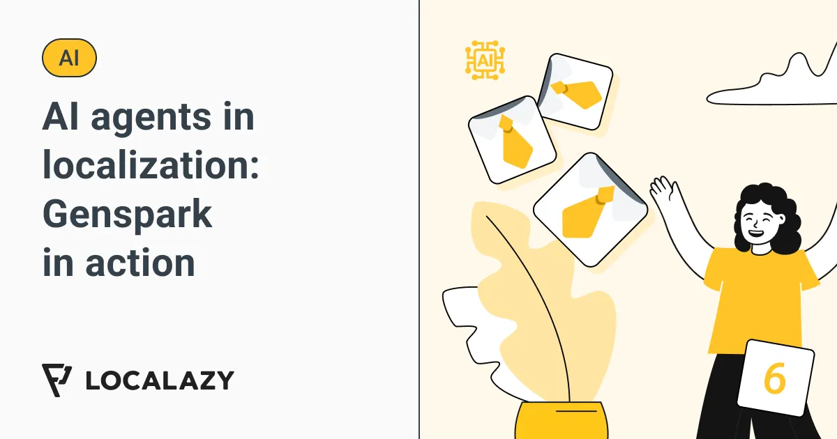 Illustration of Inside Genspark: A real test in cross-channel localization with AI agents