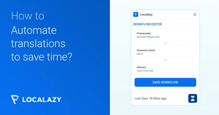 Illustration of How to automate translations when working with evolving content to save time? ⏰